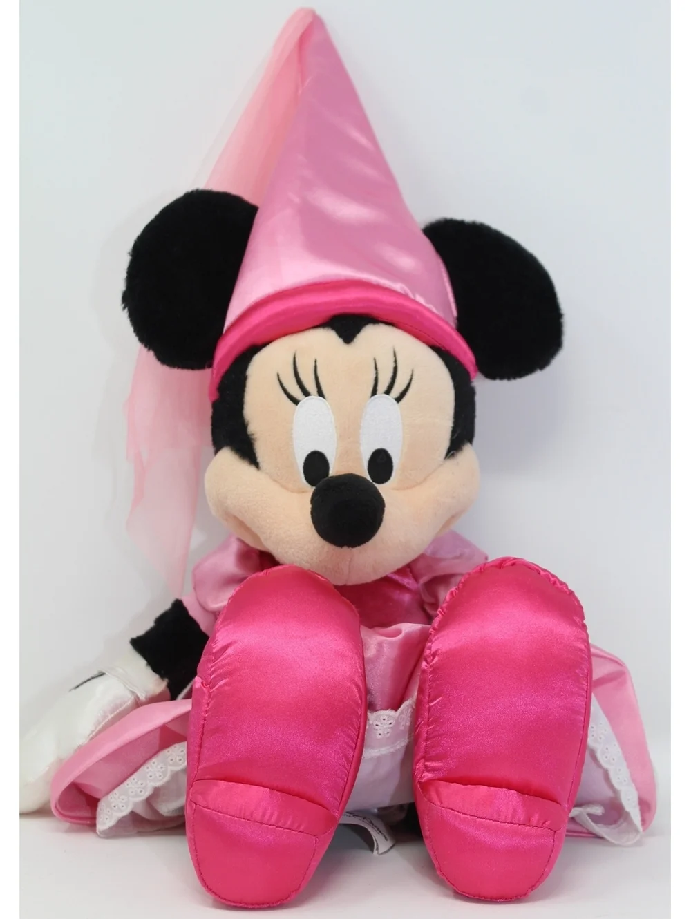 Princess Aurora Minnie Mouse Doll Large Plush Stuffed Disney Parks Authentic 22